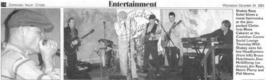 xmas blues cabaret 2003